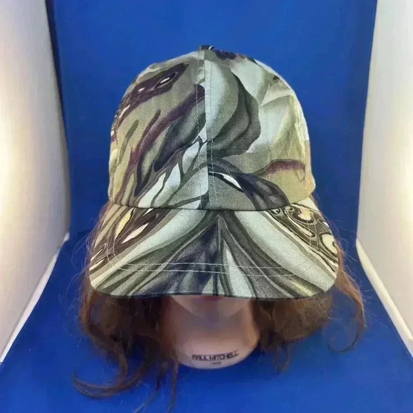 Stylish Floral Print Cap - Trendy Casual Headwear - Picture 1 of 8